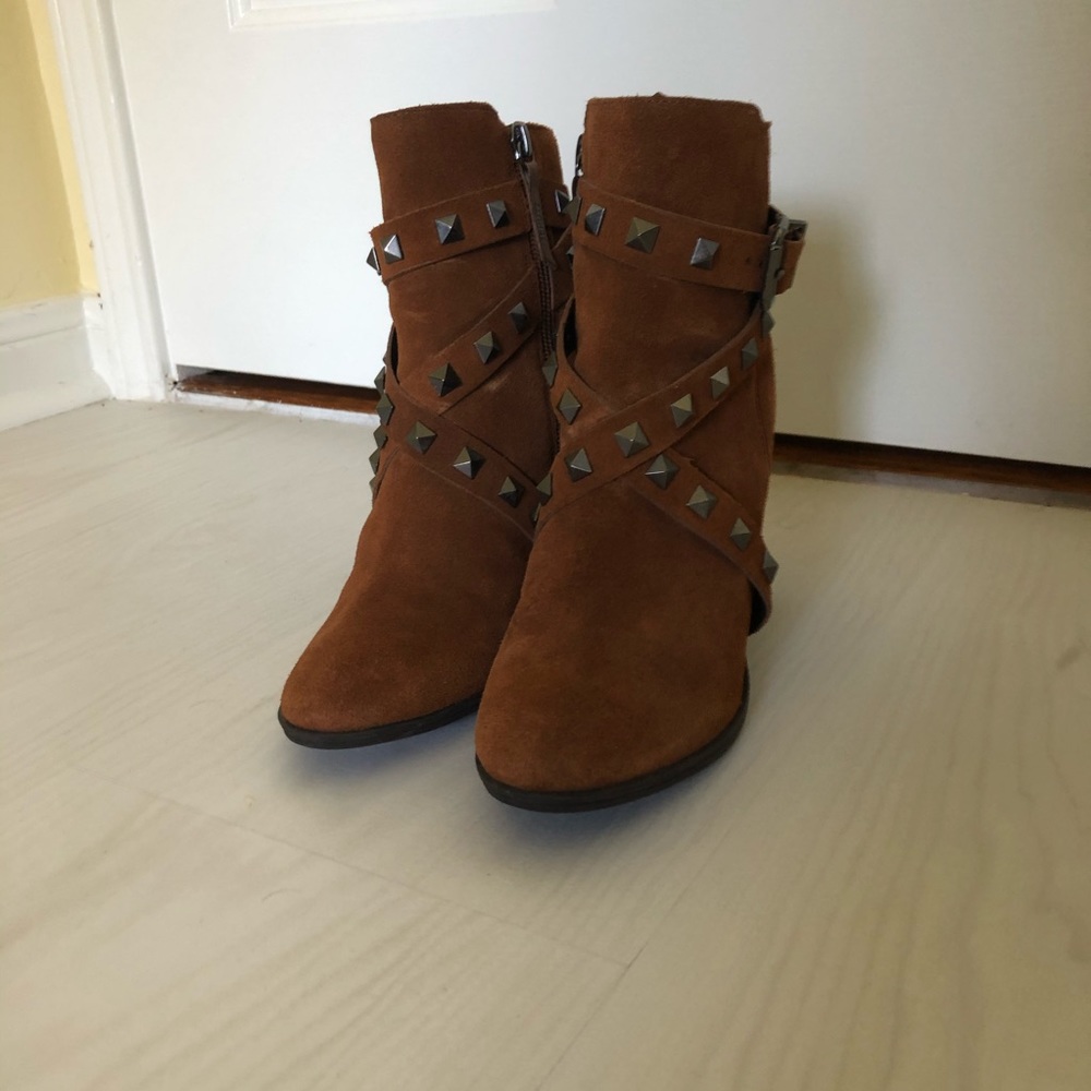 Schutz Studded Booties